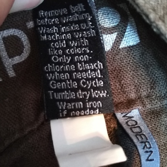 Dark Brown Mid Rise Shorts - Picture 4 of 7